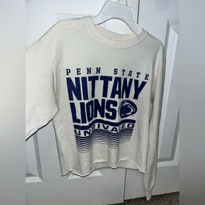Penn State cropped long sleeve size S